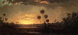 Martin Johnson Heade Sunrise, Florida painting